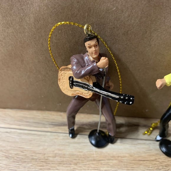 New! Kurt S Adler Elvis Presley Ornament Christmas Tree Hanging The King Set 4 - Picture 3 of 9